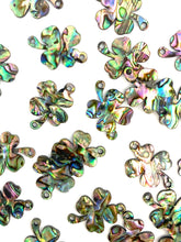 Mother Of Pearls Four Leaf Clover Shell, Abalone 4 Leaf Clover Bead, Abalone Shell, Sku#M38