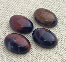 Red Tiger Eye Oval Cabochon