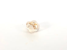 Four Leaf Clover Silicone Earring back, 14k Gold Filled, Sterling Silver, Sku#4005061