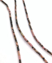 Black Vein Rhodochrosite Bead Strand Sku#M2768