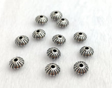 Corrugated Saucer Bead w/1.5mm Hole