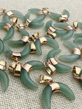 Green Aventurine Gold Plated Pendant
