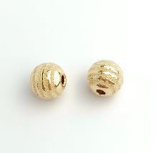 8mm Stardust Stripe Bead