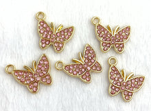 Gold Plated Butterfly Charm