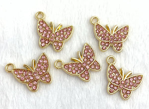 Gold Plated Butterfly Charm