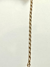 3mm Elongated Curb Chain, 14k Gold Filled, Sterling Silver, Sku#S3304C