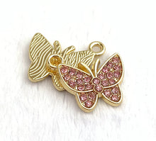 Gold Plated Butterfly Charm