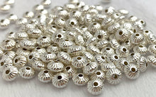 Corrugated Saucer Bead w/1.1mm Hole