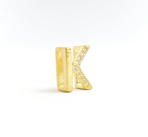 Gold Plated “K” Initial Charms