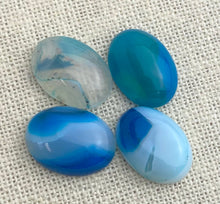 Blue Lace Agate Oval Cabochon