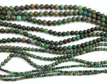 African Turquoise Bead Strand