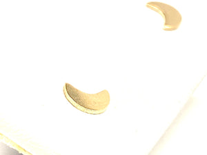 14KGF moon earrings, SKU#167.020-4