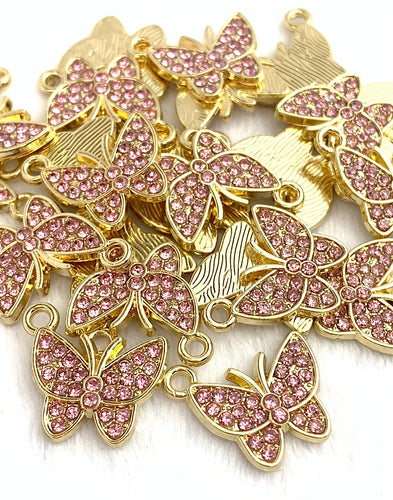 Gold Plated Butterfly Charm