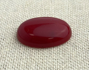 Ruby Oval Cabochon