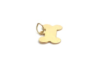 14KGF Dog Bone Charm 2515-C