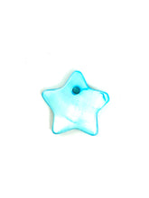 Mother Of Pearl Blue Star Beads, Sku#M201