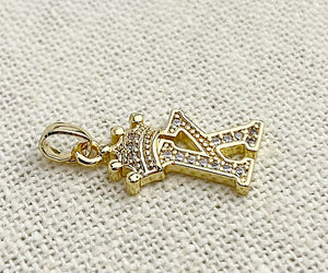 Gold Plated “K” Initial Pendant