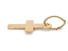 14KGF Cross Charm , Sku#21-C