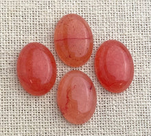 Orange Jasper Oval Cabochon
