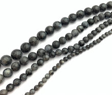 Black Labradorite Bead Strand M2900