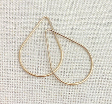 14k Gold Filled Teardrop Jump Ring CL 1.02x37.5x25mm