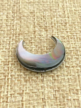 Mother of Pearl Moon Charm