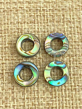 Abalone Circle Charm