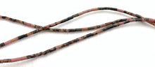 Black Vein Rhodochrosite Bead Strand Sku#M2768
