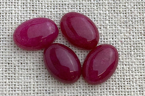 Ruby Oval Cabochon