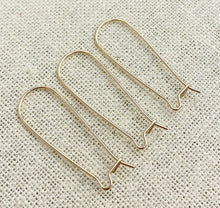 14k GF 35.0mm Kidney Ear Wire (0.76mm)