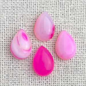 Rose Banded Agate Cabochon