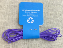 100% Recycled Ocean Plastic Cord 0.8mm