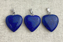 Lazurite Heart Pendant