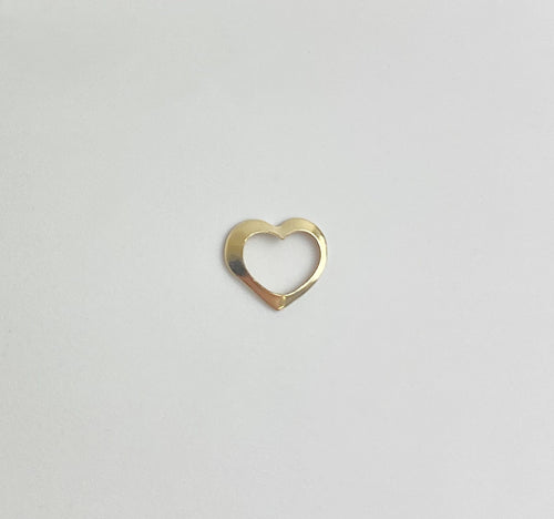 14k Gold Filled Floating Heart