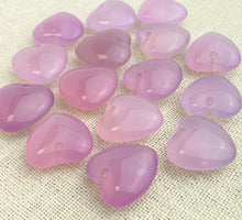 Rose Quartz Heart Charm Sku#M2196