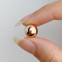 14k Rose Gold Filled 10mm Bead