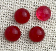 Ruby Circle Cabochon