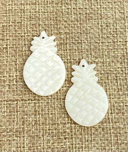 Mother of Pearl Pineapple Charm