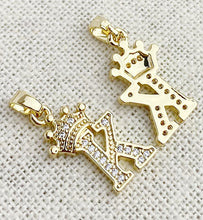 Gold Plated “K” Initial Pendant