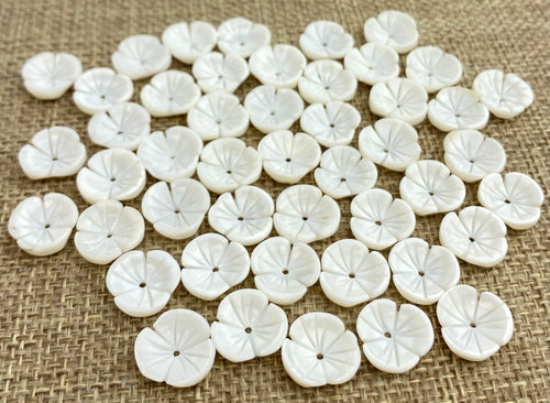 Mother of Pearl Flower Charm Sku#M78