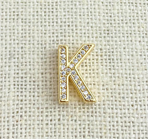 Gold Plated “K” Initial Charm