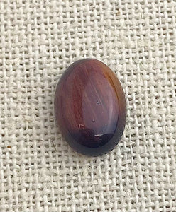 Red Tiger Eye Oval Cabochon