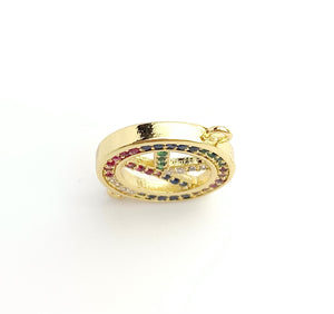 Gold Plated Initial Charm