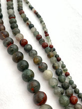 African Bloodstone Bead Strand