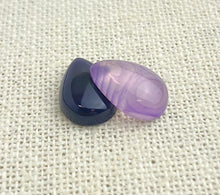 Purple Banded Agate Cabochon