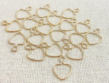 14k Gold Filled 10mm Wire Heart w/Ring