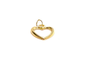 14KGF Heart Charm 2264-C