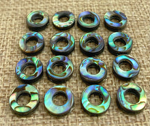 Abalone Circle Charm