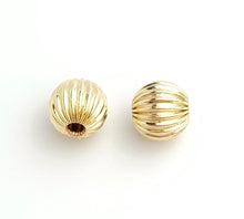 6mm Straight Corrugated Bead