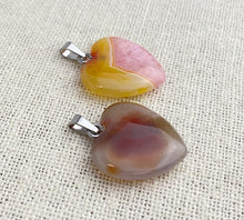 Agate Heart Pendant
